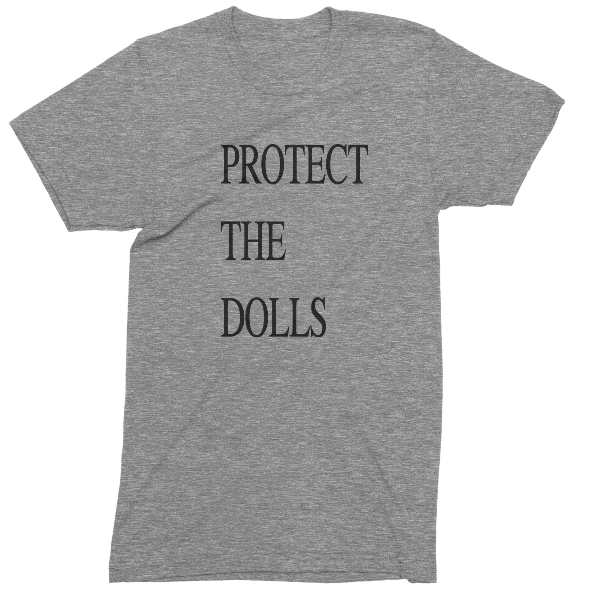 Protect The Dolls Equal Rights Mens T-shirt Heather Grey