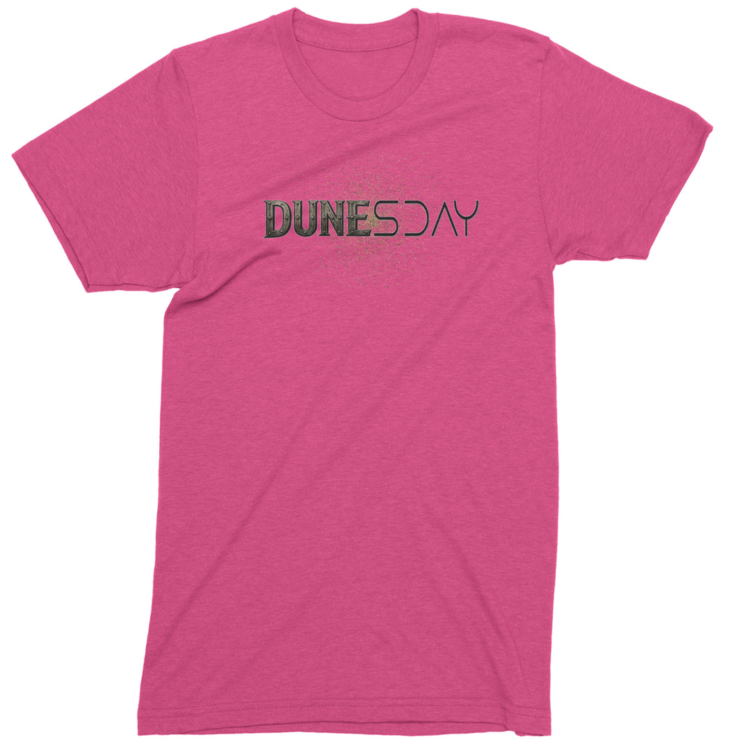 DunesDay Desert Apocolypse Mens T-shirt Hot Pink