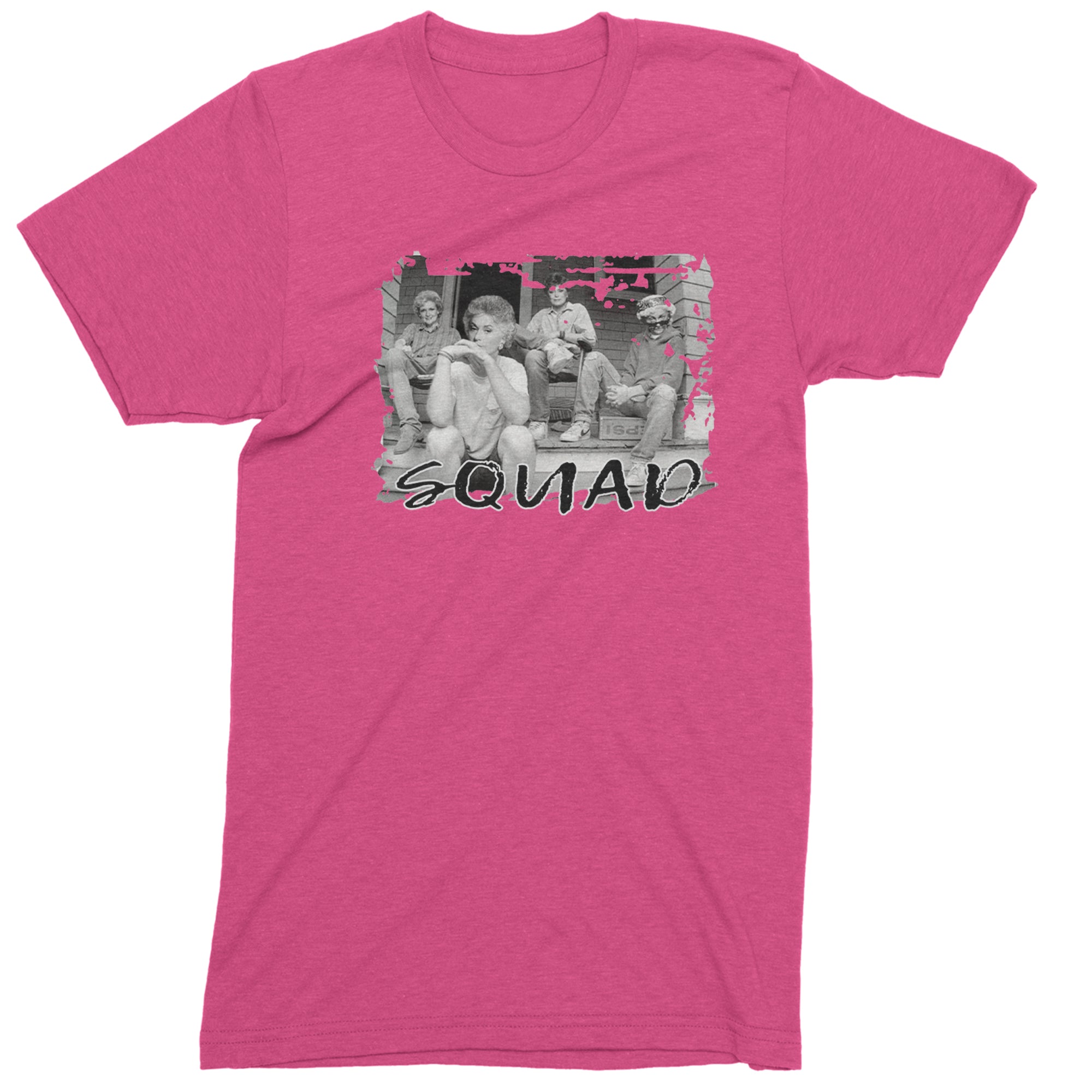 Squad Golden Girls Men's T-shirt Hot Pink