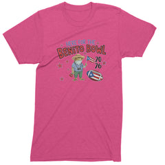 Frog Here for the Benito Bowl Football Mens T-shirt Hot Pink