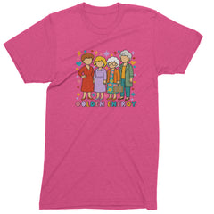 Golden Forever Golden Girls Mens T-shirt Hot Pink