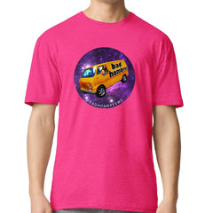 Bad Hombres Space West Chester Band Mens T-shirt Hot Pink