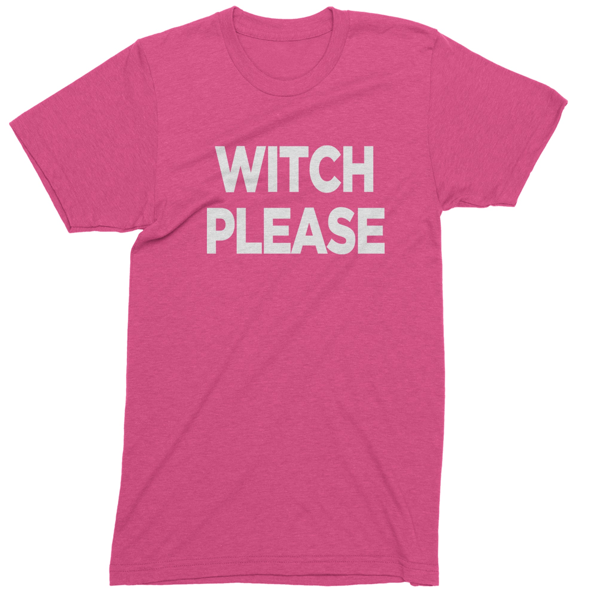 Witch Please  Mens T-shirt Hot Pink