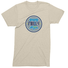 Philly Pride Liberty Bell Mens T-shirt Ivory