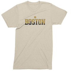 Boston City Pride Irish Mens T-shirt Ivory