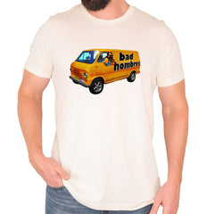 Bad Hombres Van West Chester Band Mens T-shirt Ivory