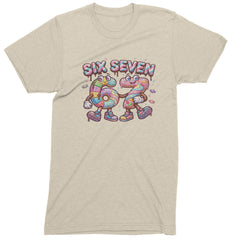 67 Candy Swirl Meme Mens T-shirt Ivory