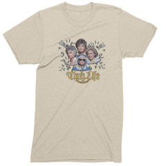 Golden Chain Thug Life Girls Mens T-shirt Ivory