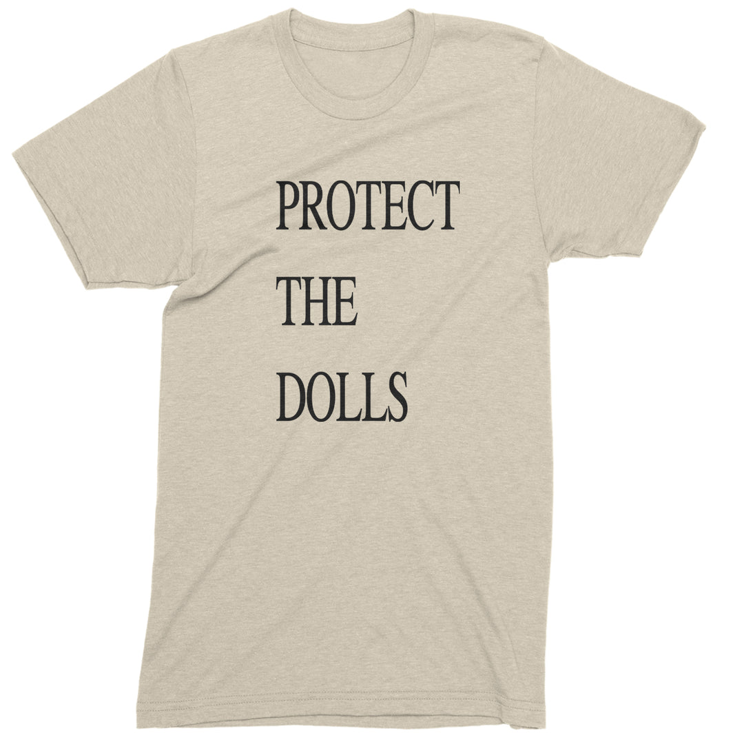 Protect The Dolls Equal Rights Mens T-shirt Ivory