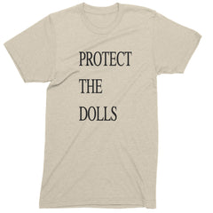 Protect The Dolls Equal Rights Mens T-shirt Ivory