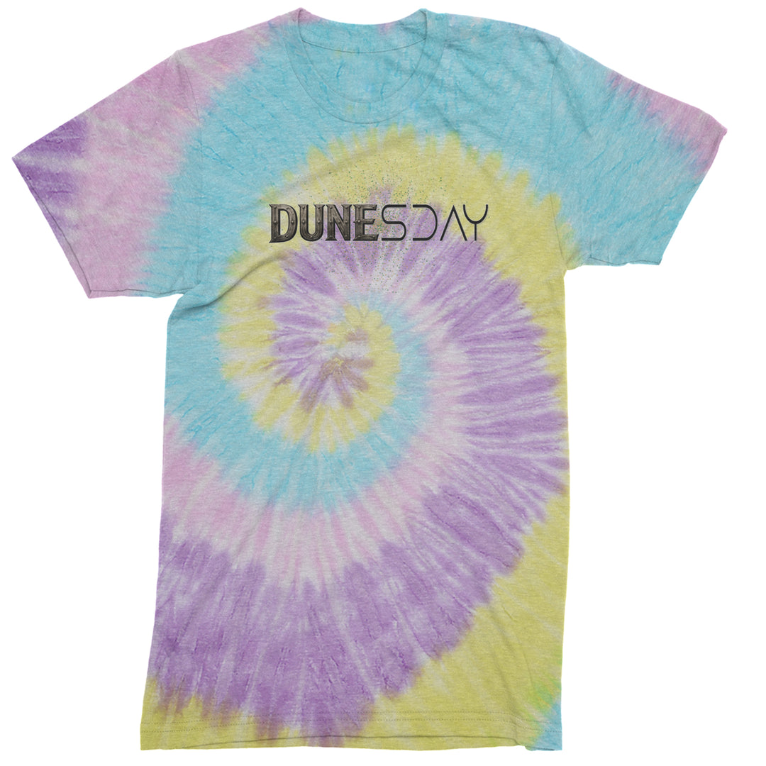 DunesDay Desert Apocolypse Mens T-shirt Tie-Dye Jellybean