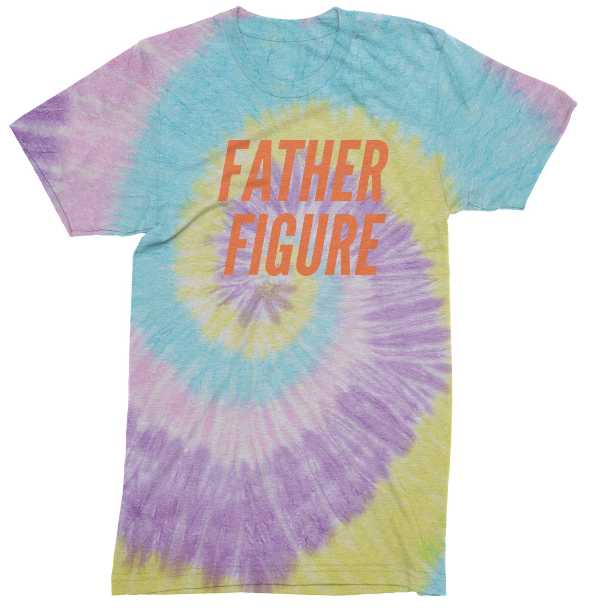 Father Figure Mens T-shirt Tie-Dye Jellybean