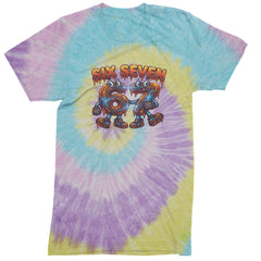 67 Lava Lightning Six Seven Meme Mens T-shirt Tie-Dye Jellybean