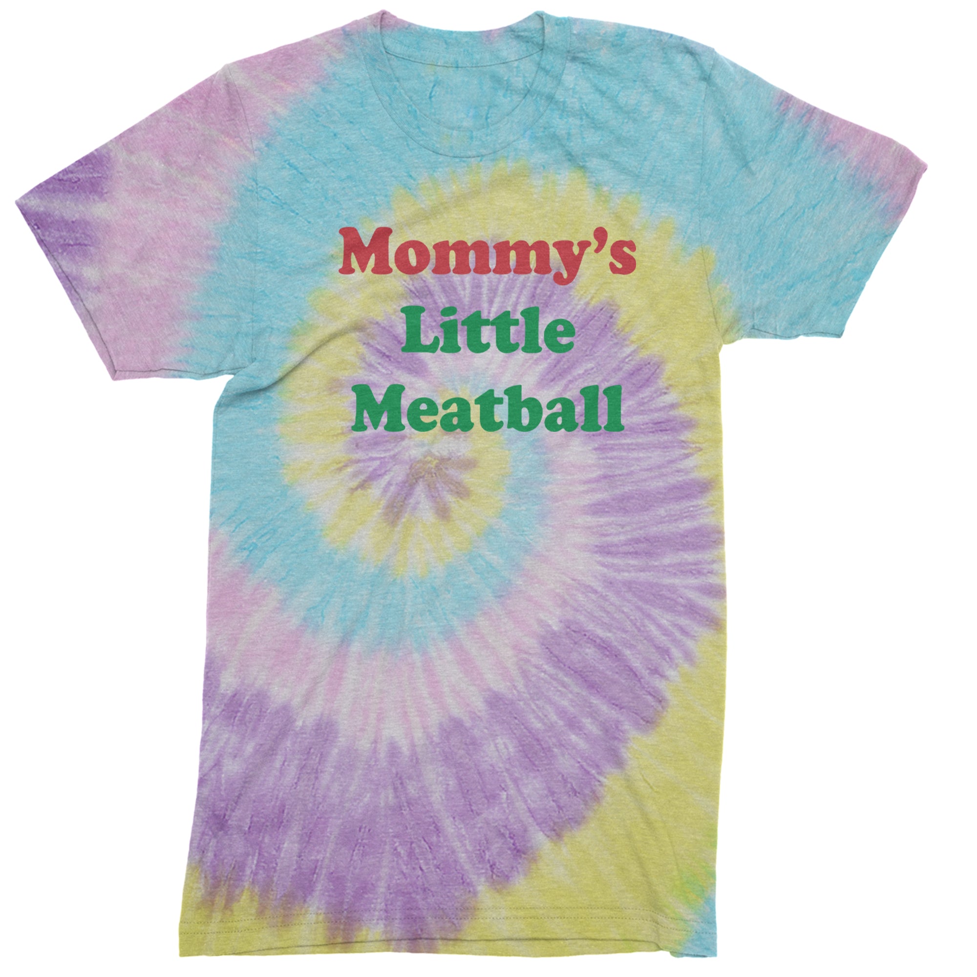Mommy's Little Meatball Love Island Men's T-shirt Tie-Dye Jellybean