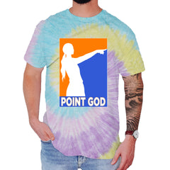 Point God Cunningham Basketball Pointing Meme  Mens T-shirt Tie-Dye Jellybean