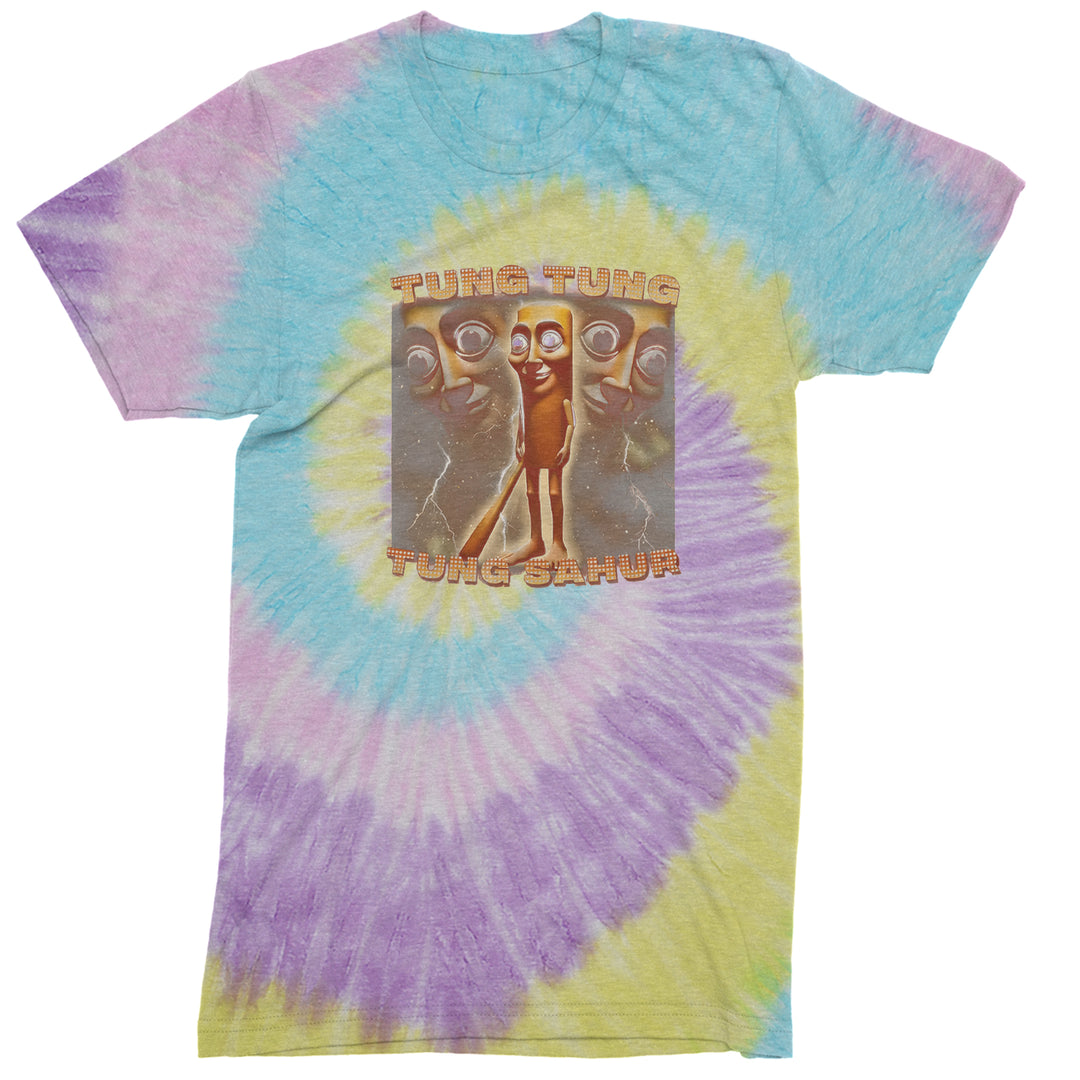 Tung Tung Tung Sahur Enforcer Men's T-shirt Tie-Dye Jellybean