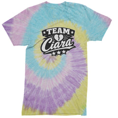 Team Ciara Scamanda Broken Heart Mens T-shirt Tie-Dye Jellybean