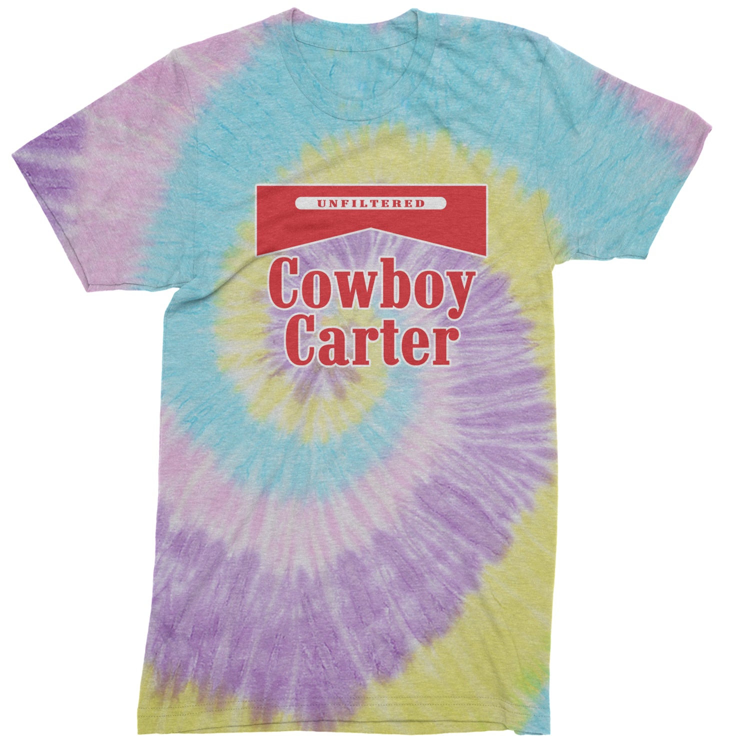 Cowboy Karter Country Act Two Youth-Sized Hoodie Tie-Dye Jellybean