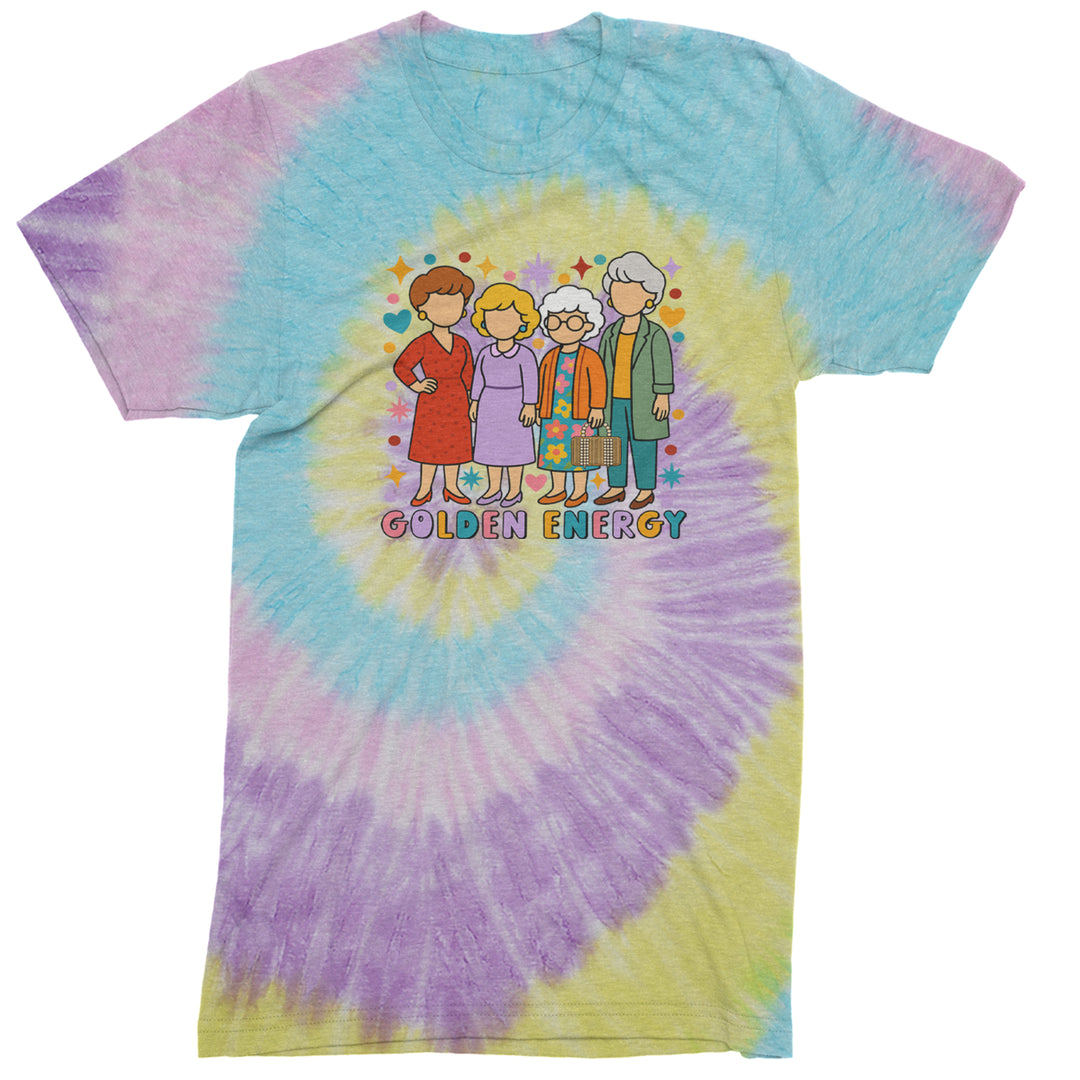 Golden Forever Golden Girls Mens T-shirt Tie-Dye Jellybean