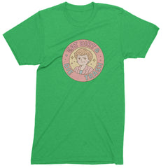 Eat Dirt And Die, Trash Golden Girls Mens T-shirt Kelly Green