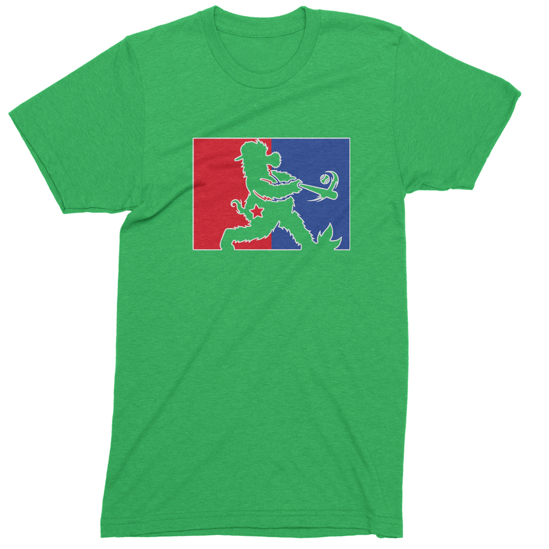 Batter Up Philly Baseball Phan Mens T-shirt Kelly Green