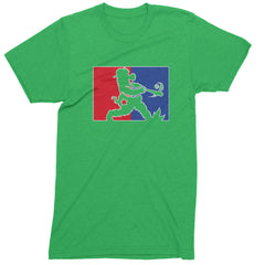 Batter Up Philly Baseball Phan Mens T-shirt Kelly Green