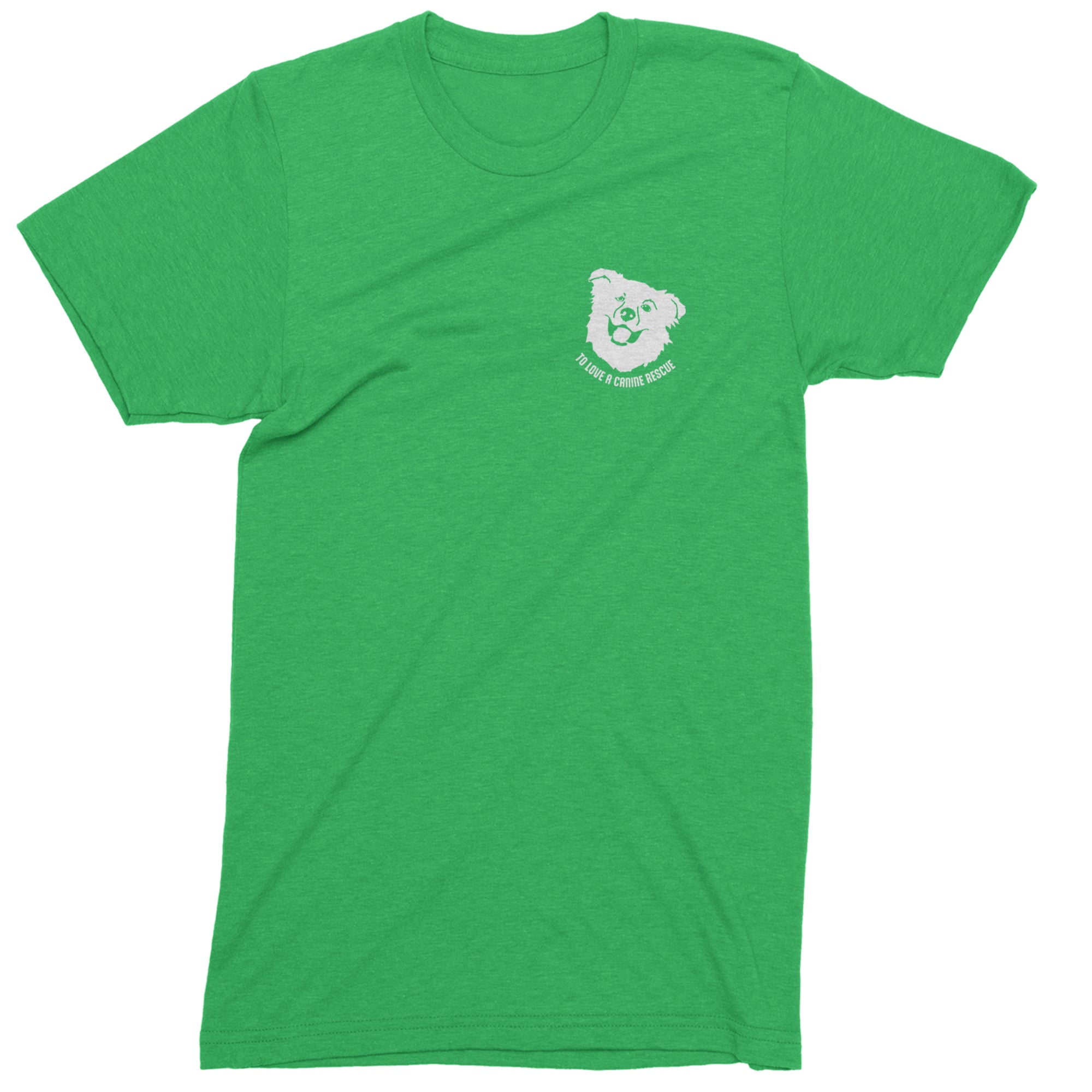 TLC Chelsea's Barking Back Mens T-shirt Kelly Green