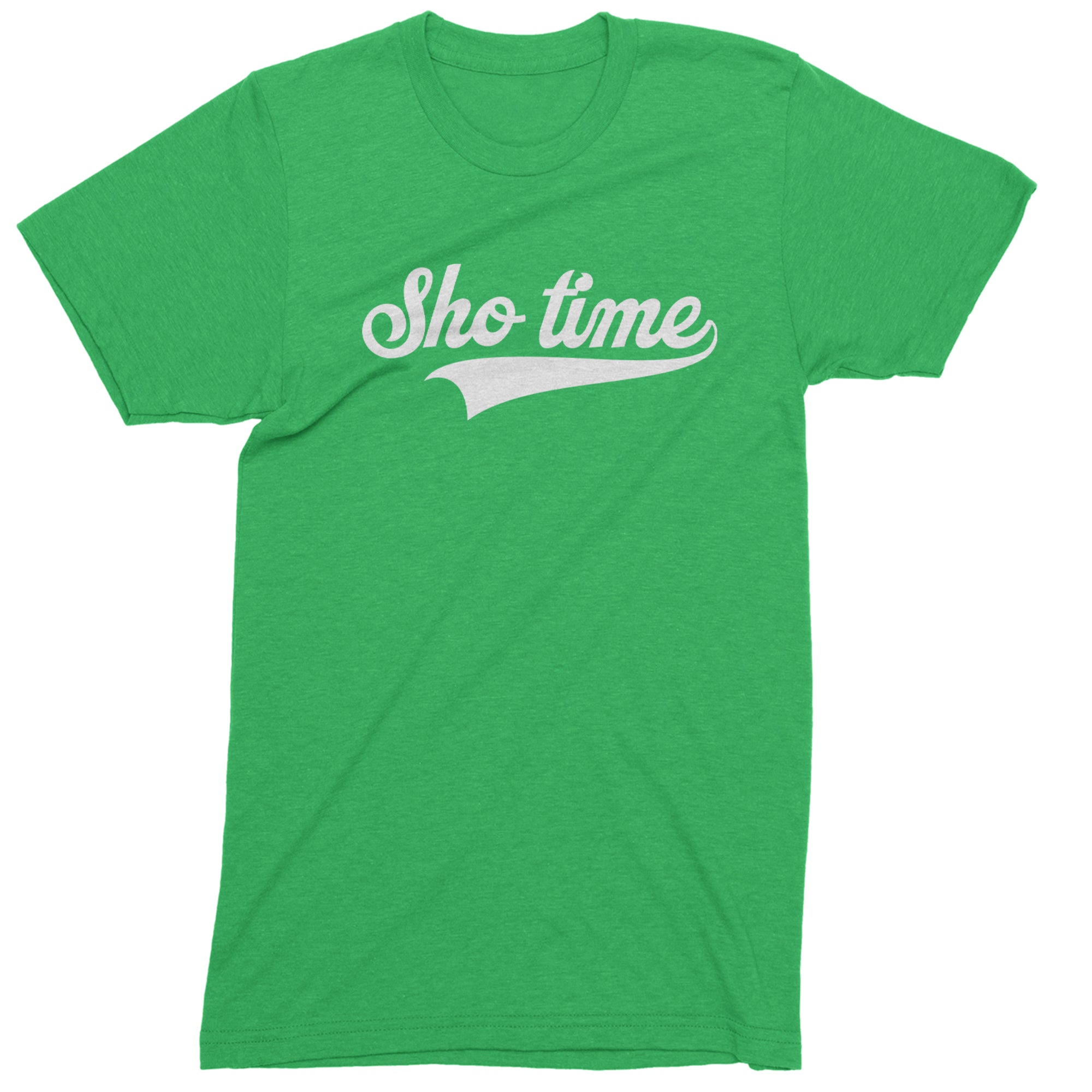 It's Sho Time Baseball Mens T-shirt Kelly Green