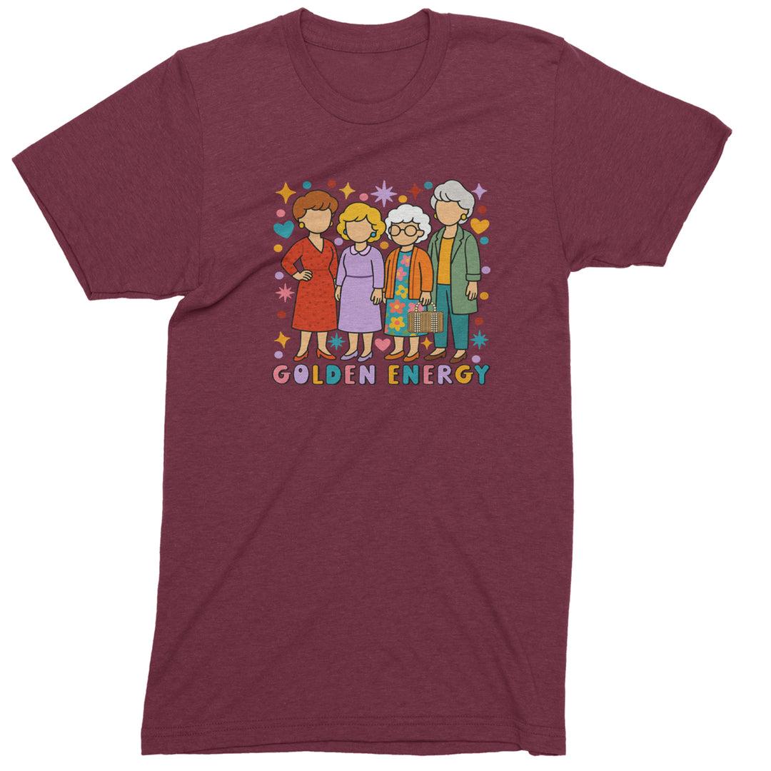 Golden Forever Golden Girls Mens T-shirt Maroon