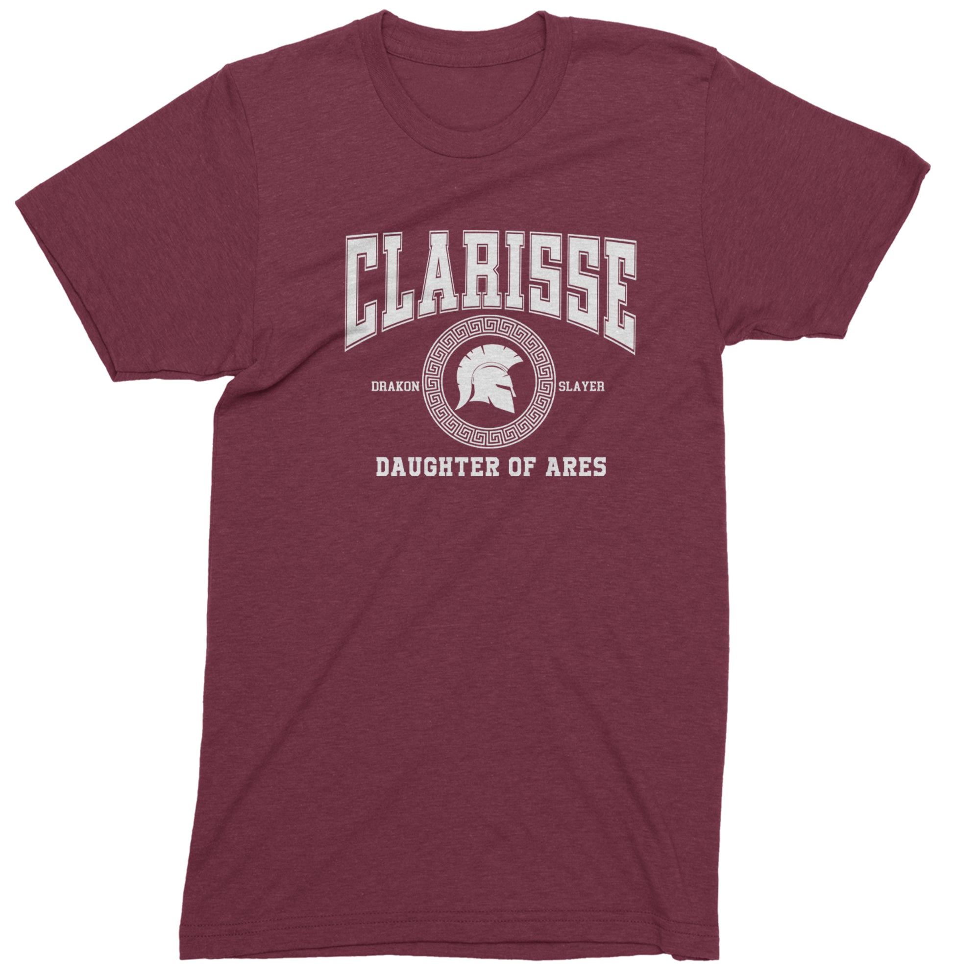 Clarisse Daughter of Ares Battle Ready Mens T-shirt Maroon
