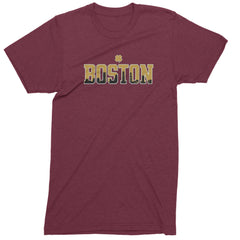 Boston City Pride Irish Mens T-shirt Maroon