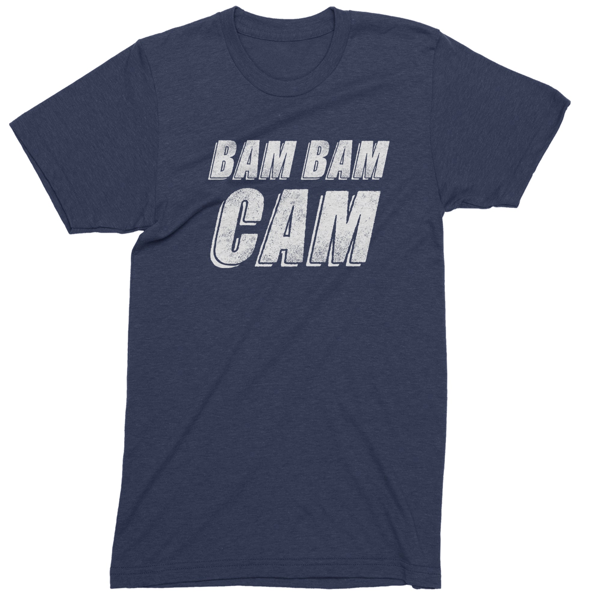 Bam Bam Cam Mens T-shirt Navy Blue