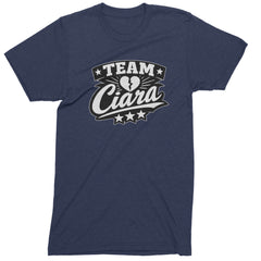 Team Ciara Scamanda Broken Heart Mens T-shirt Navy Blue
