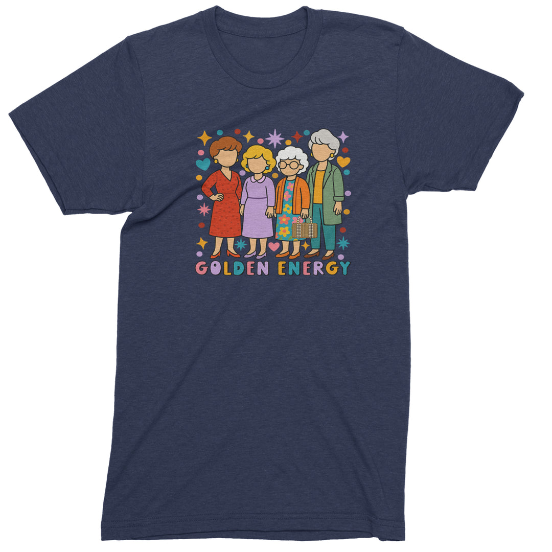 Golden Forever Golden Girls Mens T-shirt Navy Blue