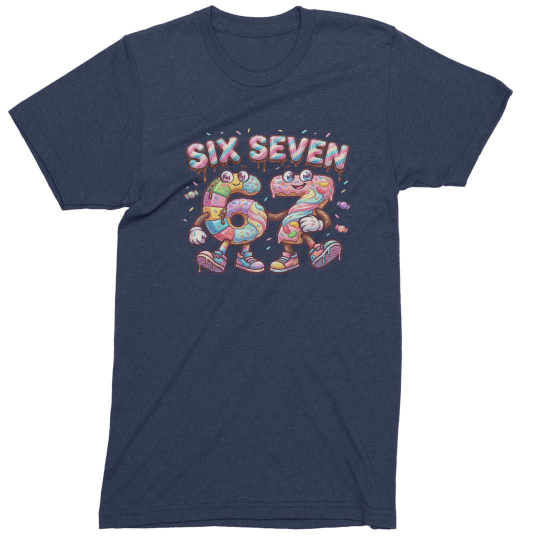 67 Candy Swirl Meme Mens T-shirt Navy Blue