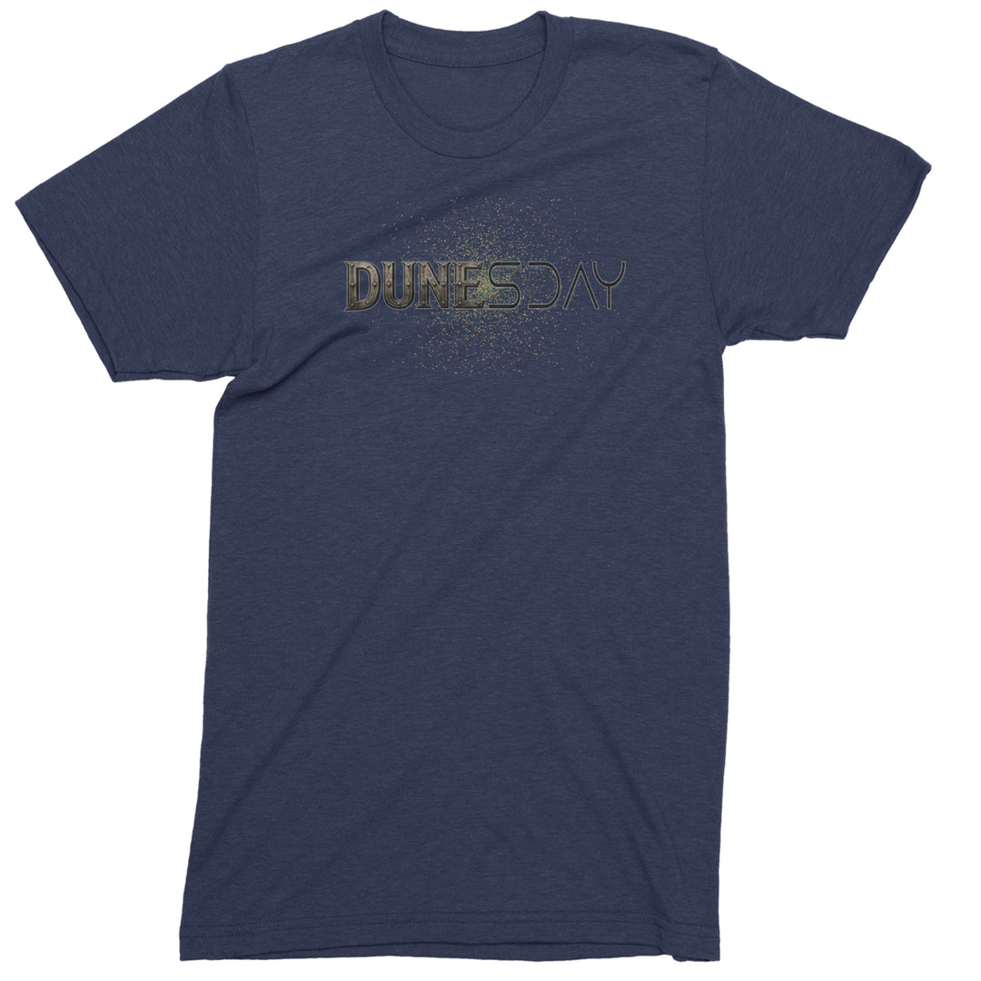 DunesDay Desert Apocolypse Mens T-shirt Navy Blue