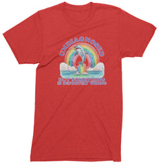 Undiagnosed But Something Is Definitely Wrong Men's T-shirt Red