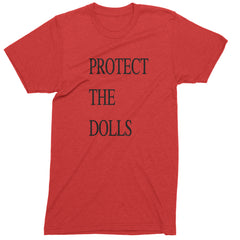 Protect The Dolls Equal Rights Mens T-shirt Red