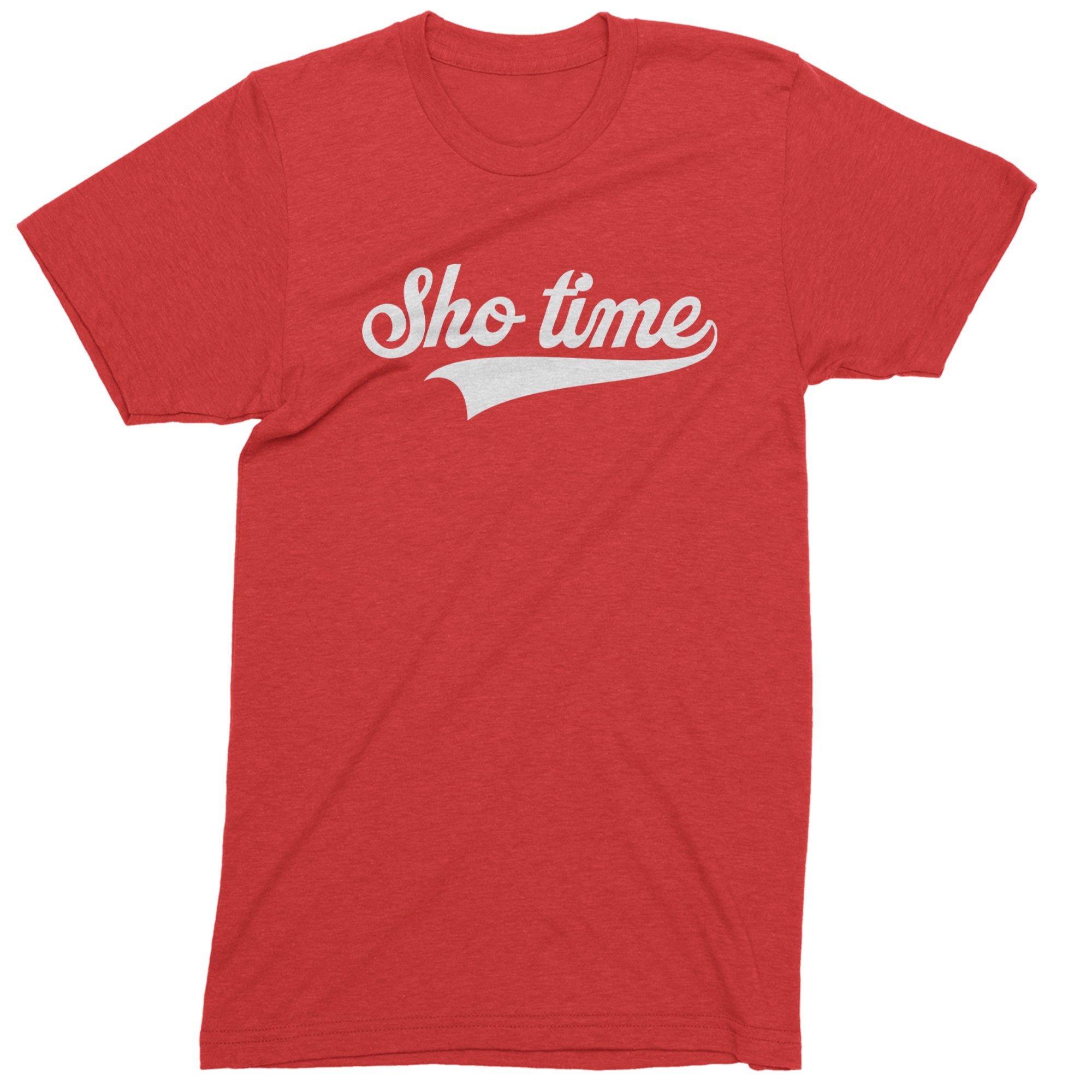 It's Sho Time Baseball Mens T-shirt Red