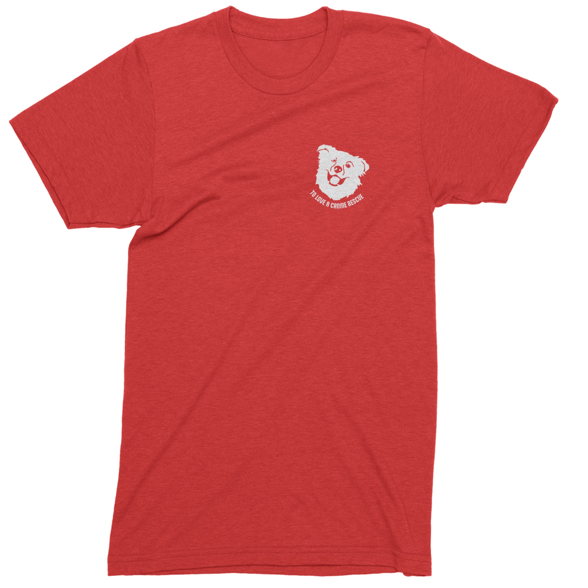 TLC Chelsea's Barking Back Mens T-shirt Red