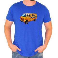 Bad Hombres Van West Chester Band Mens T-shirt Royal Blue