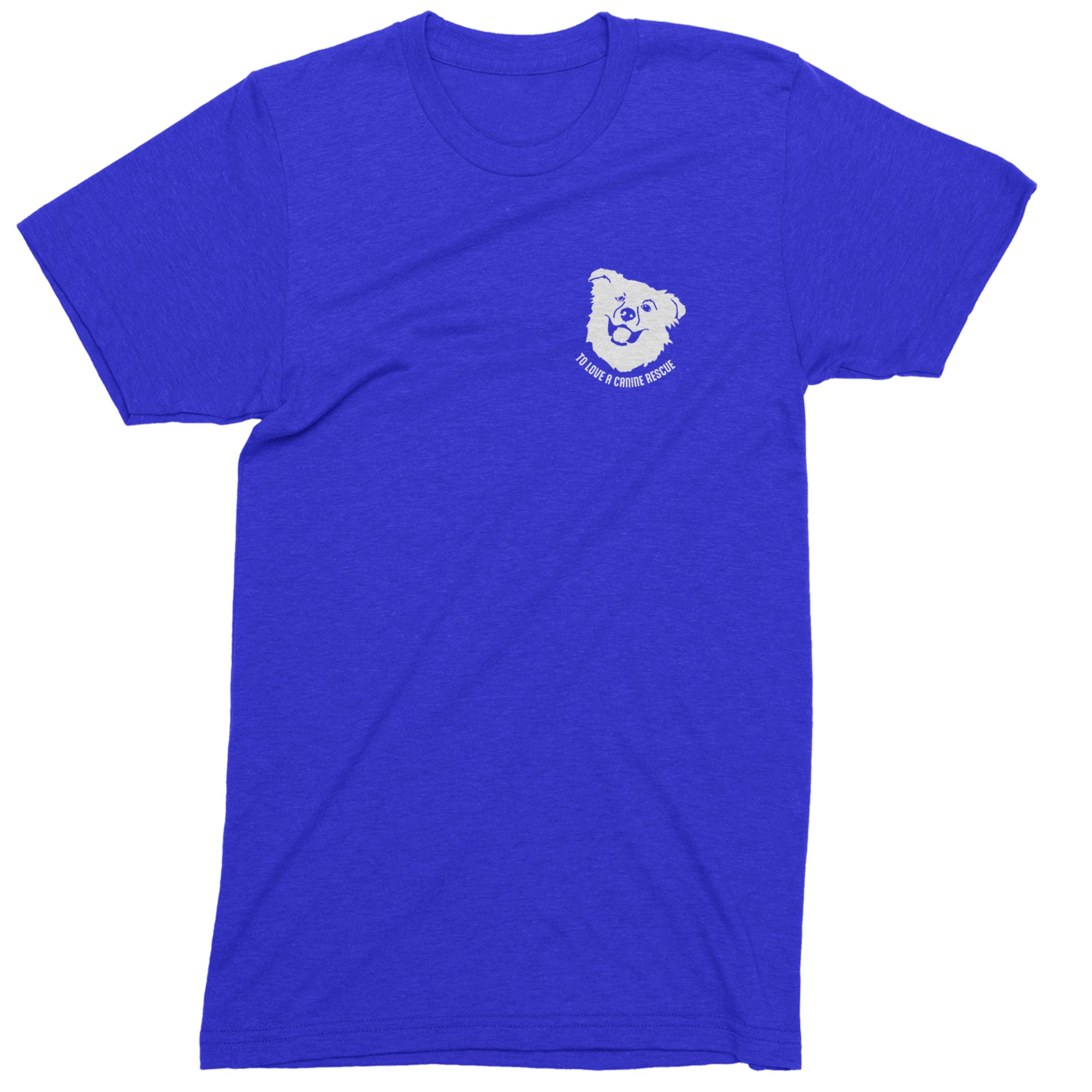 TLC Chelsea's Barking Back Mens T-shirt Royal Blue