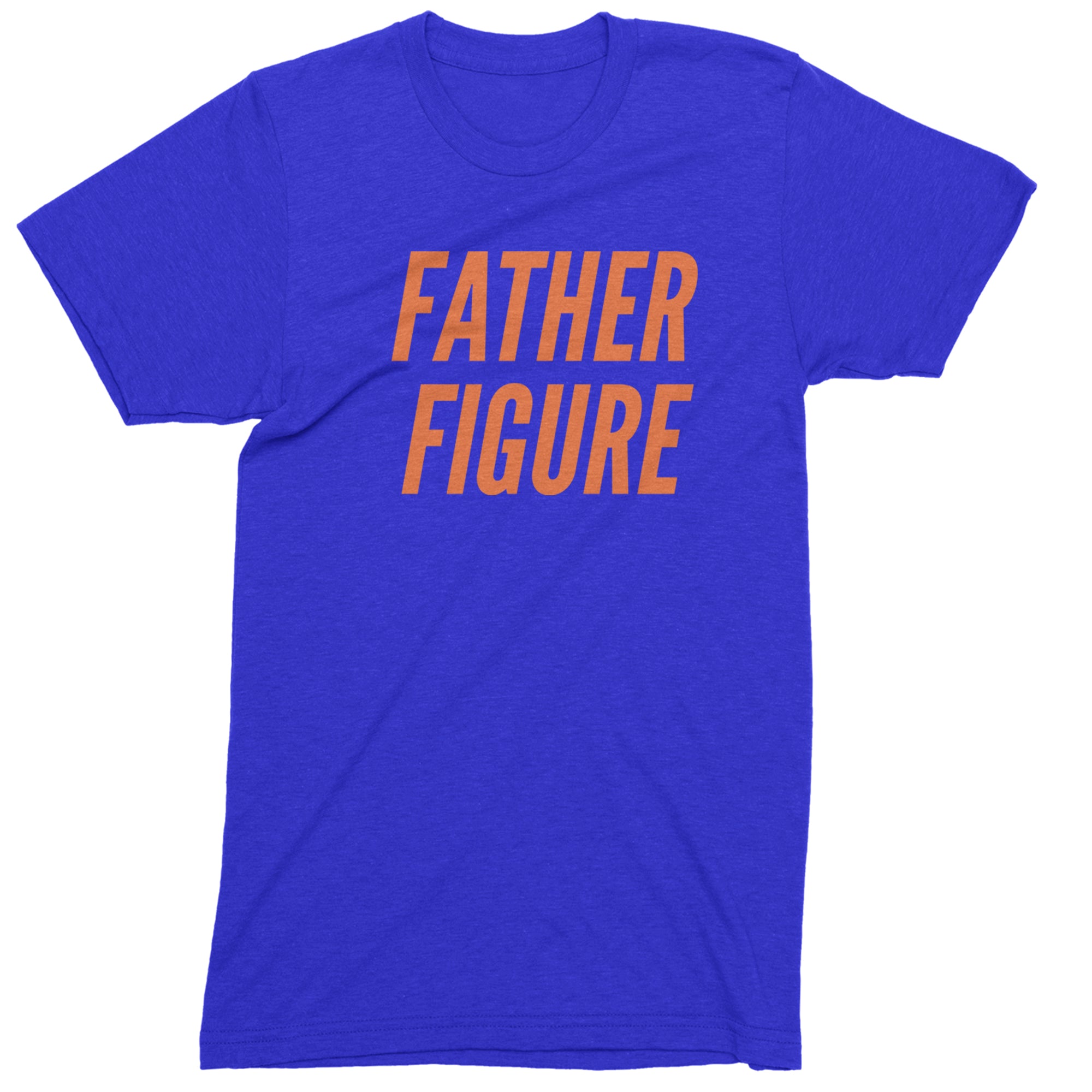 Father Figure Mens T-shirt Royal Blue