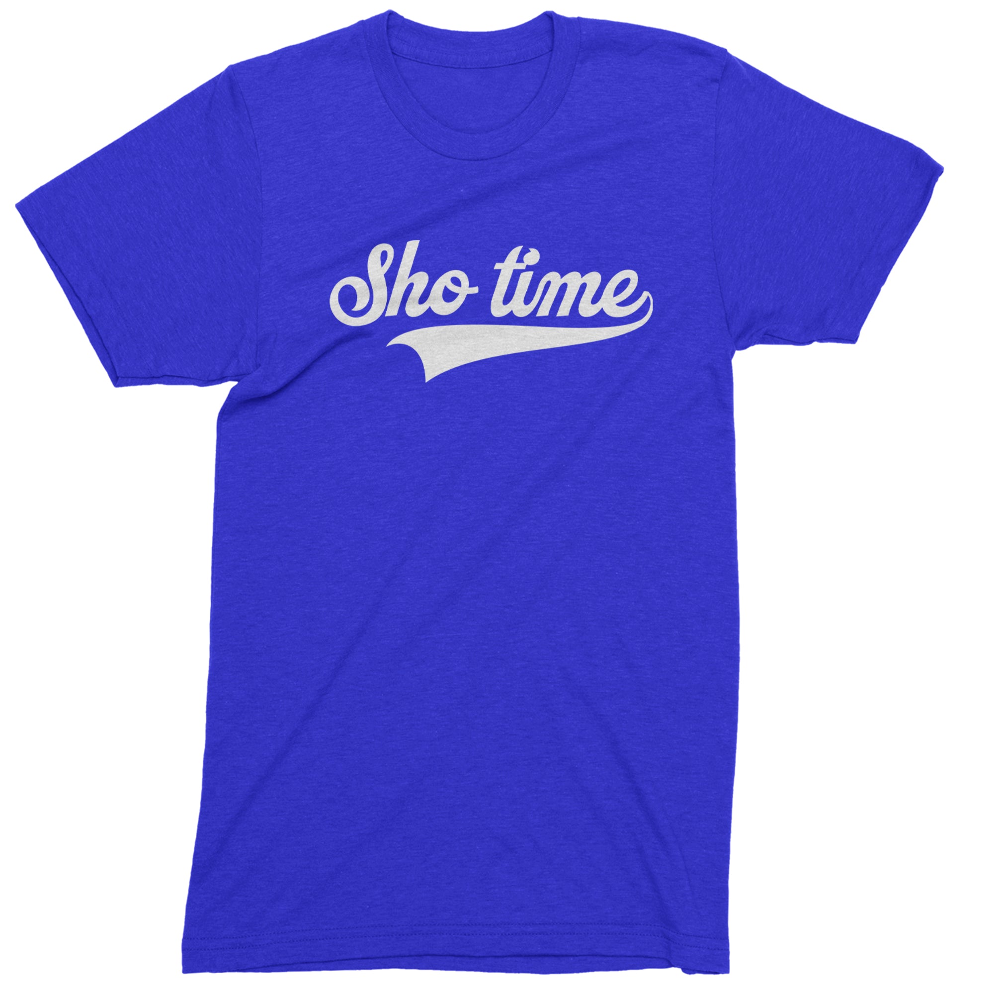 It's Sho Time Baseball Mens T-shirt Royal Blue
