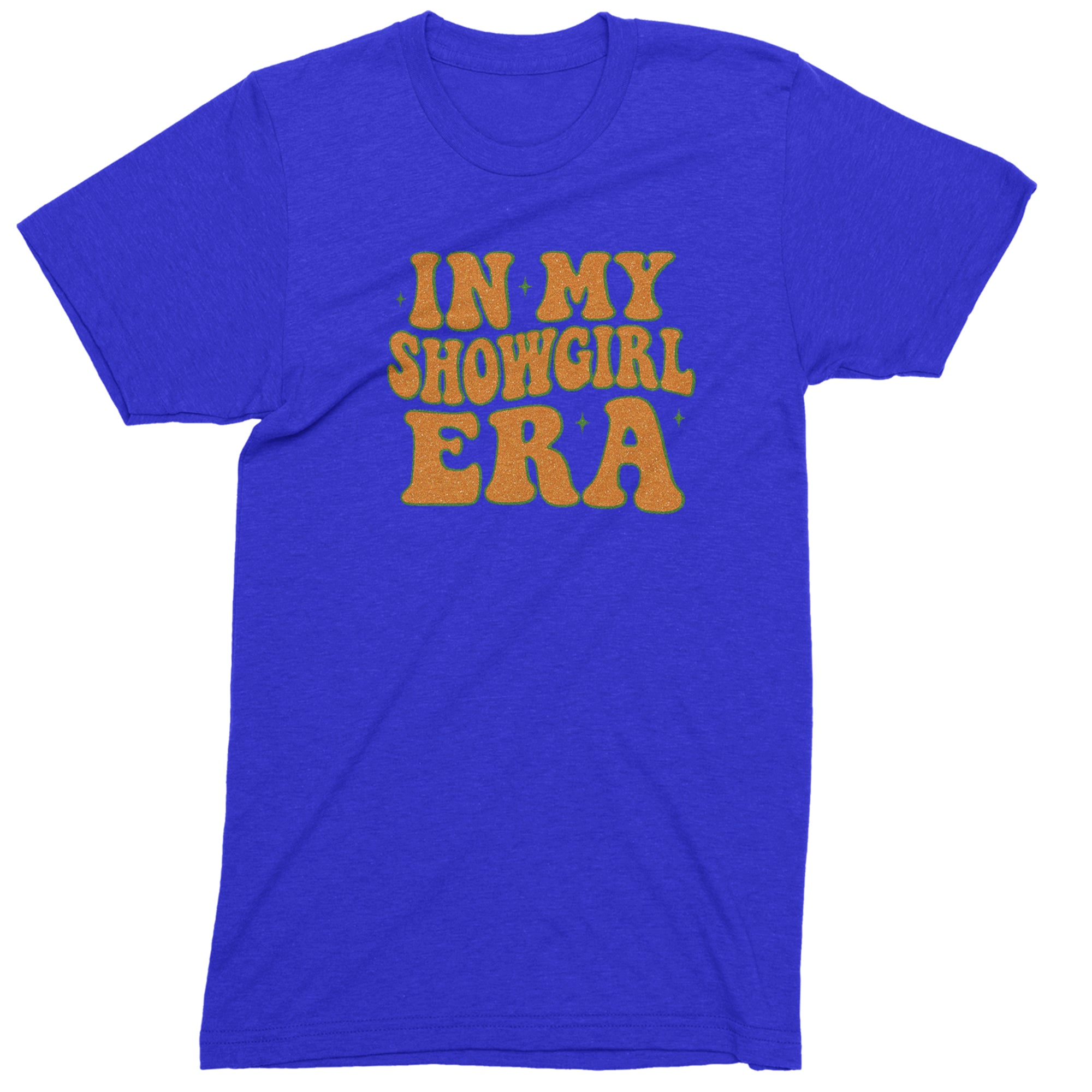 In My Showgirl Era Retro Mens T-shirt Royal Blue