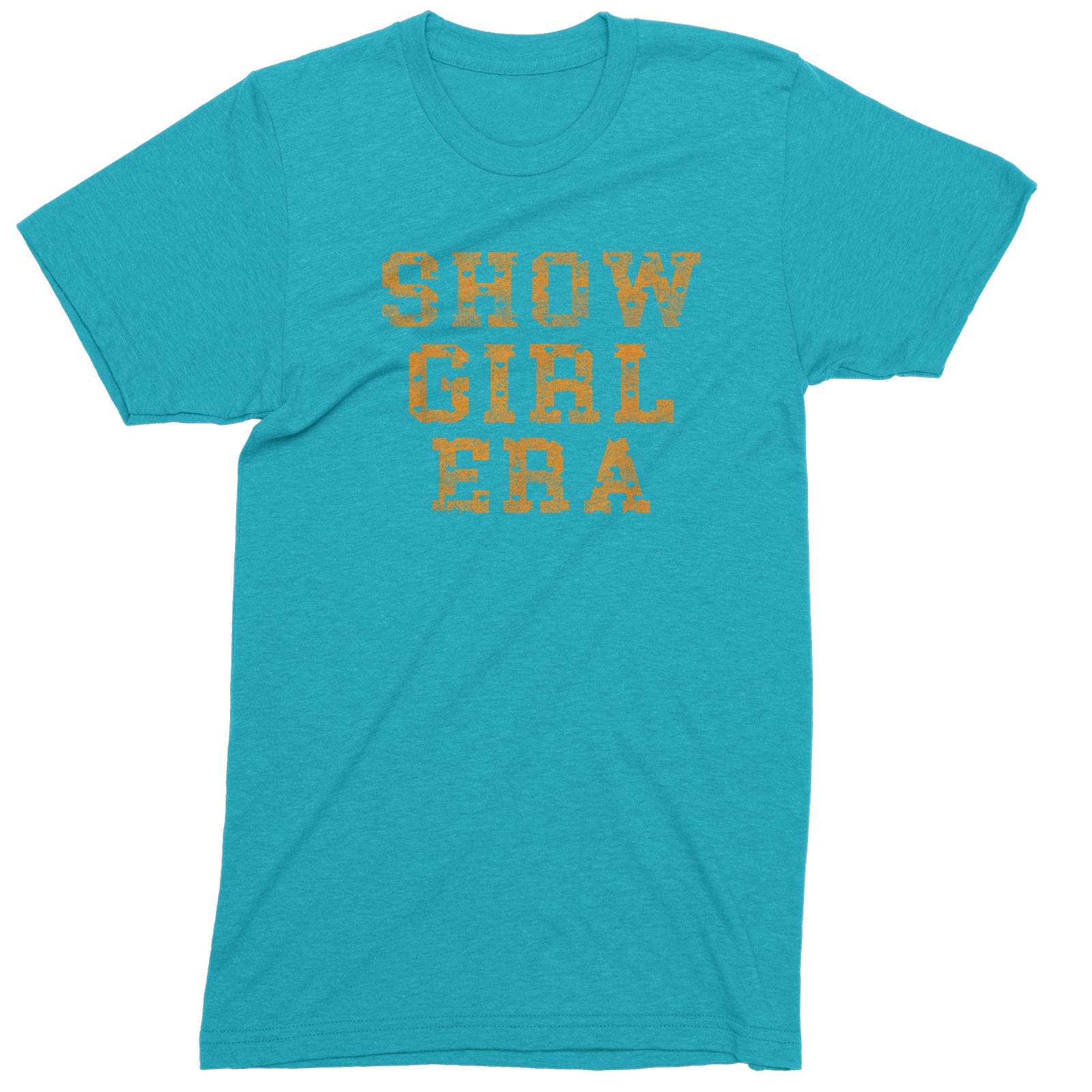 Vintage Showgirl Era Heart Mens T-shirt Teal