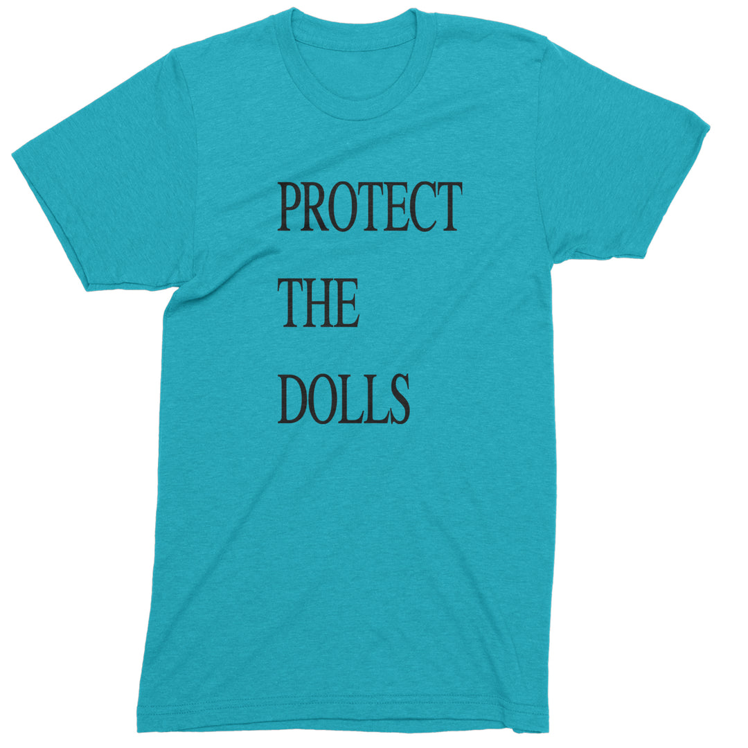 Protect The Dolls Equal Rights Mens T-shirt Teal