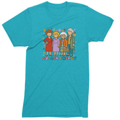 Golden Forever Golden Girls Mens T-shirt Teal