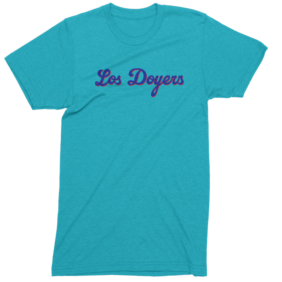 Los Doyers LA Baseball Men's T-shirt Teal