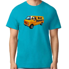 Bad Hombres Van West Chester Band Mens T-shirt Teal